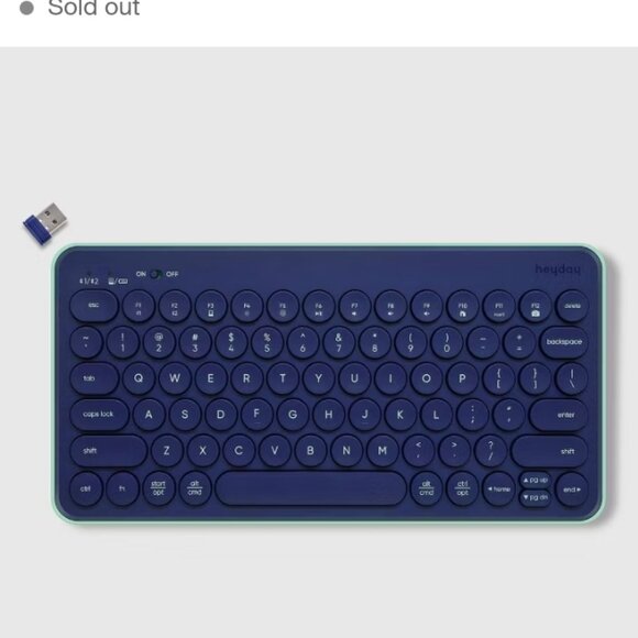 Bluetooth Wireless Keyboard - Picture 2 of 8